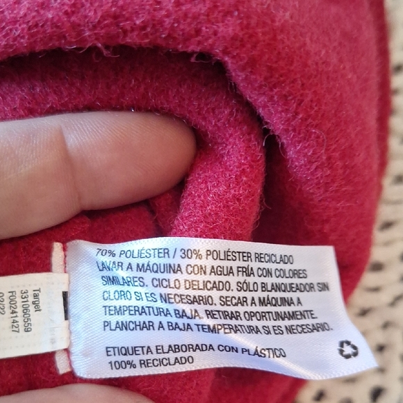 Wild Fable Red Utility Jacket Size S - Picture 8 of 8